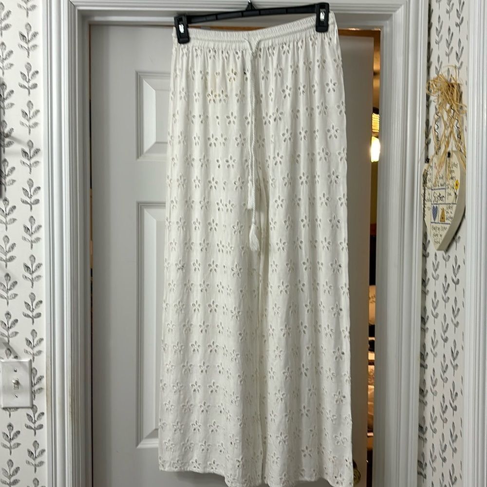 Salty Lemon Size Large Beach pants/cover-up pants YOUR CHOICE: Black OR …